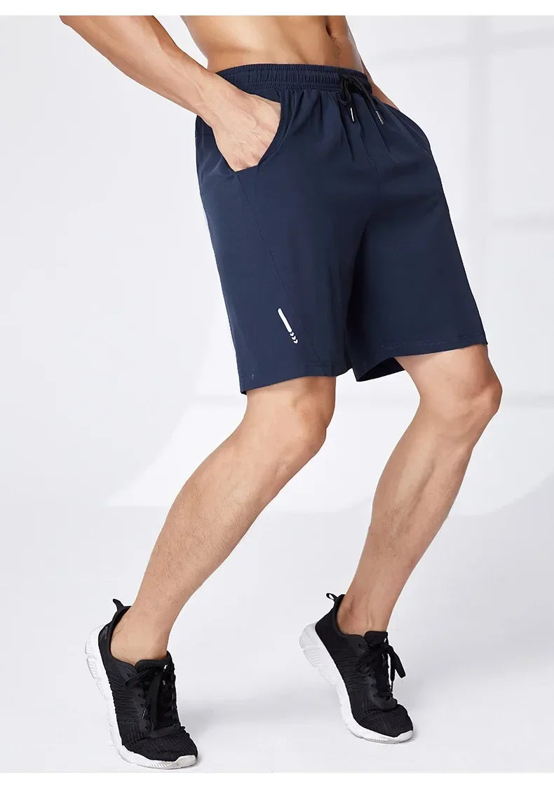 Sommerliche Herren-Sport- und Freizeithose – Kurze Lauf- und Trainingshose für Männer