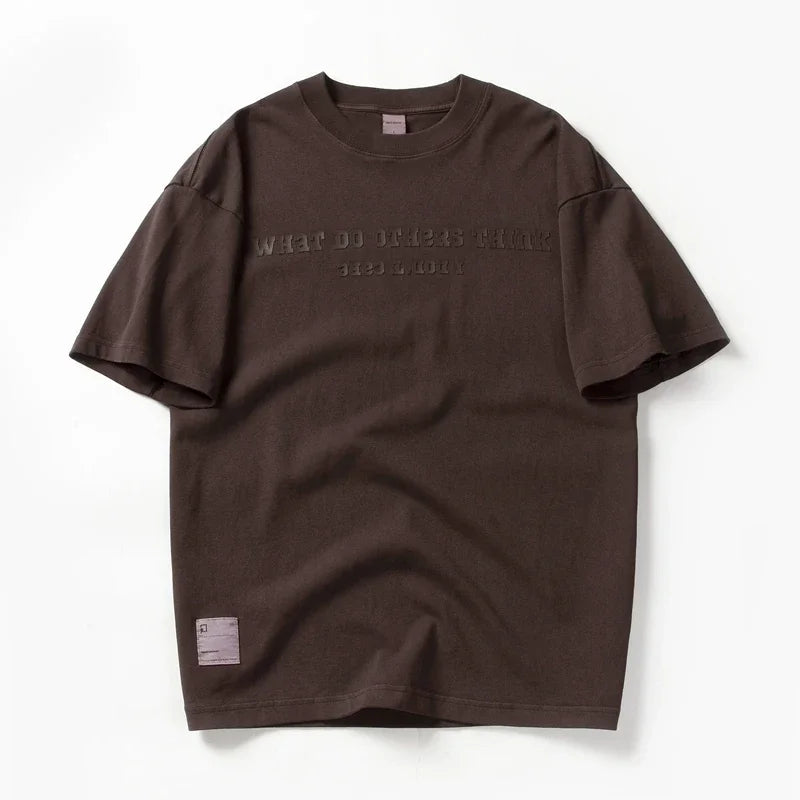 Herren T-Shirt aus Baumwolle im lässigen O-Ausschnitt mit hochwertigem Design