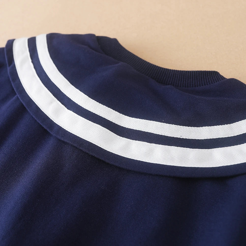 Kinder Kleidung Mädchen T-Shirts lange Ärmel Hemden Frühling Herbst Schule Kinder Hoodis Sweatshirt Kleidung