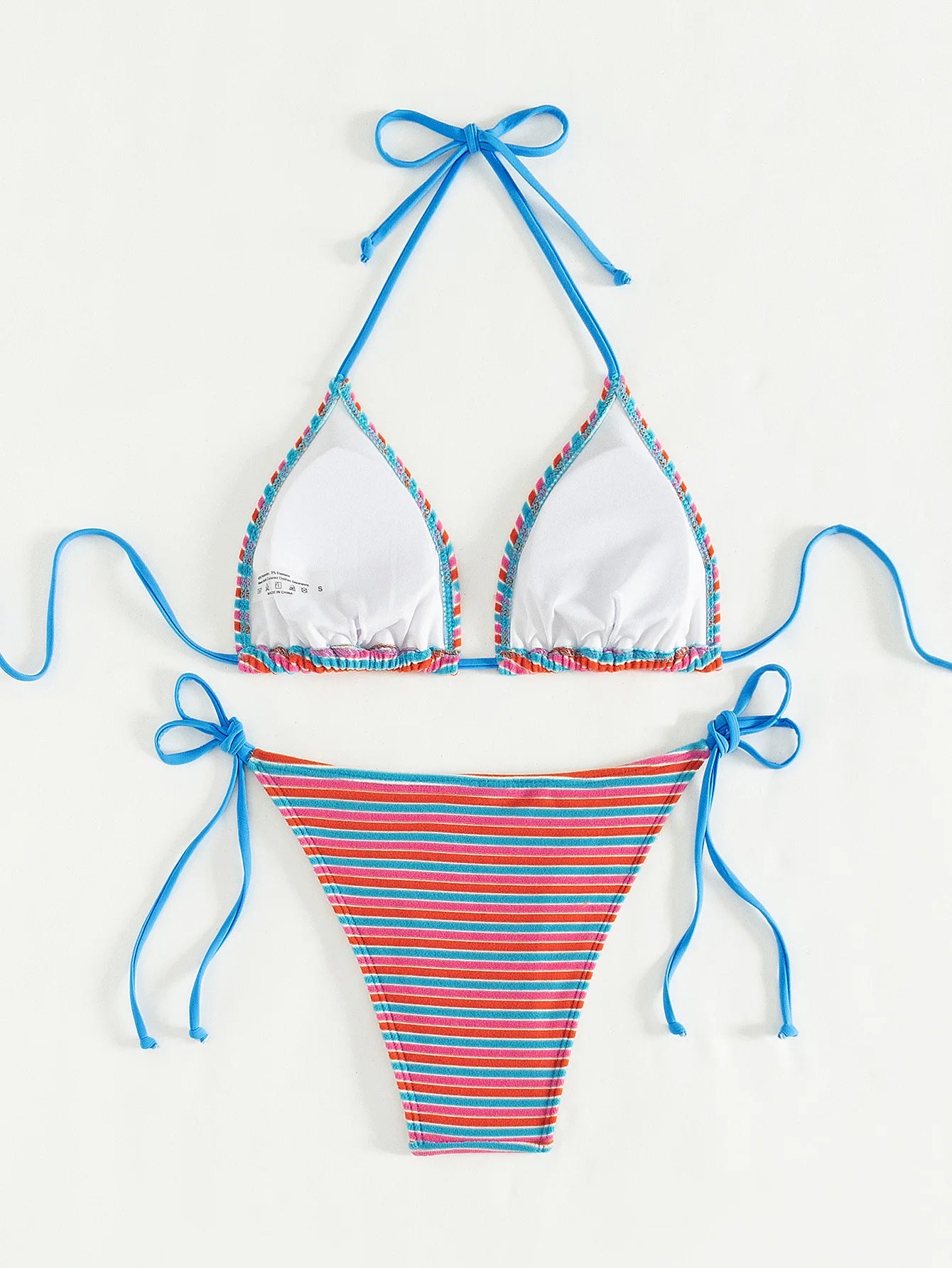 Floraler Push-Up-Bikini im brasilianischen Stil für Damen – ideal für Strand und Pool