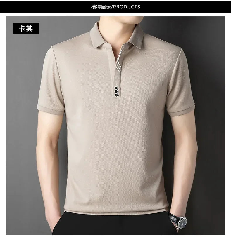 Herren-Poloshirt mit kurzen Ärmeln und Knopfleiste – ideal für den Alltag