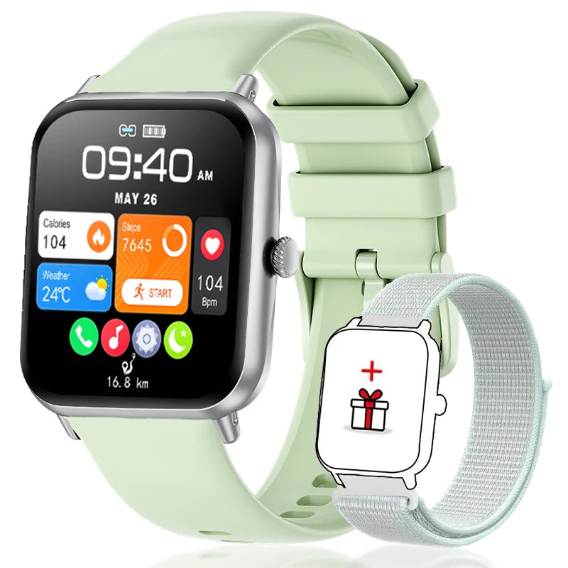 LIGE Bluetooth Anruf SOS Smart Uhr männer Sport Fitness Herz Rate Monitor IP68 Wasserdicht Neue Smartwatch Für Android IOS 2025