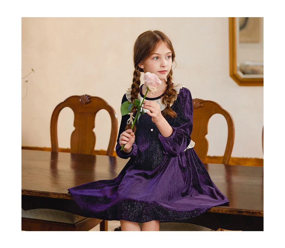 Ärmelloses Sommerkleid für Mädchen mit Blumenmuster und Tüll-Details – ideal für Geburtstagsfeiern
