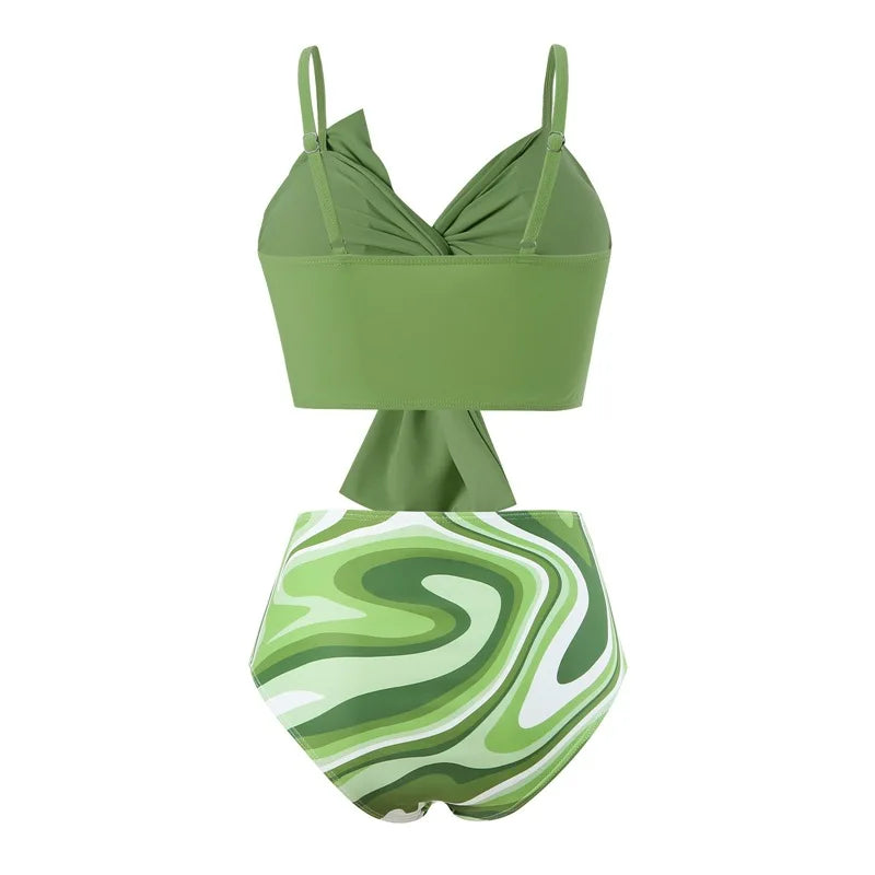 Dreiteiliges Damen-Bikini-Set im brasilianischen Stil – ideal für Strand und Pool