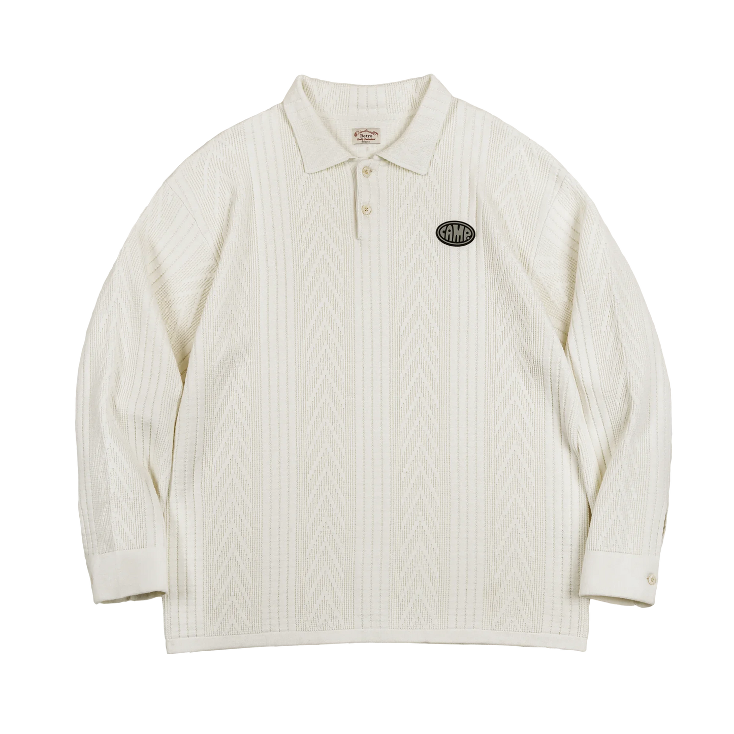 Herren Pullover aus Jacquard mit strukturierter Strickart im Vintage-Stil