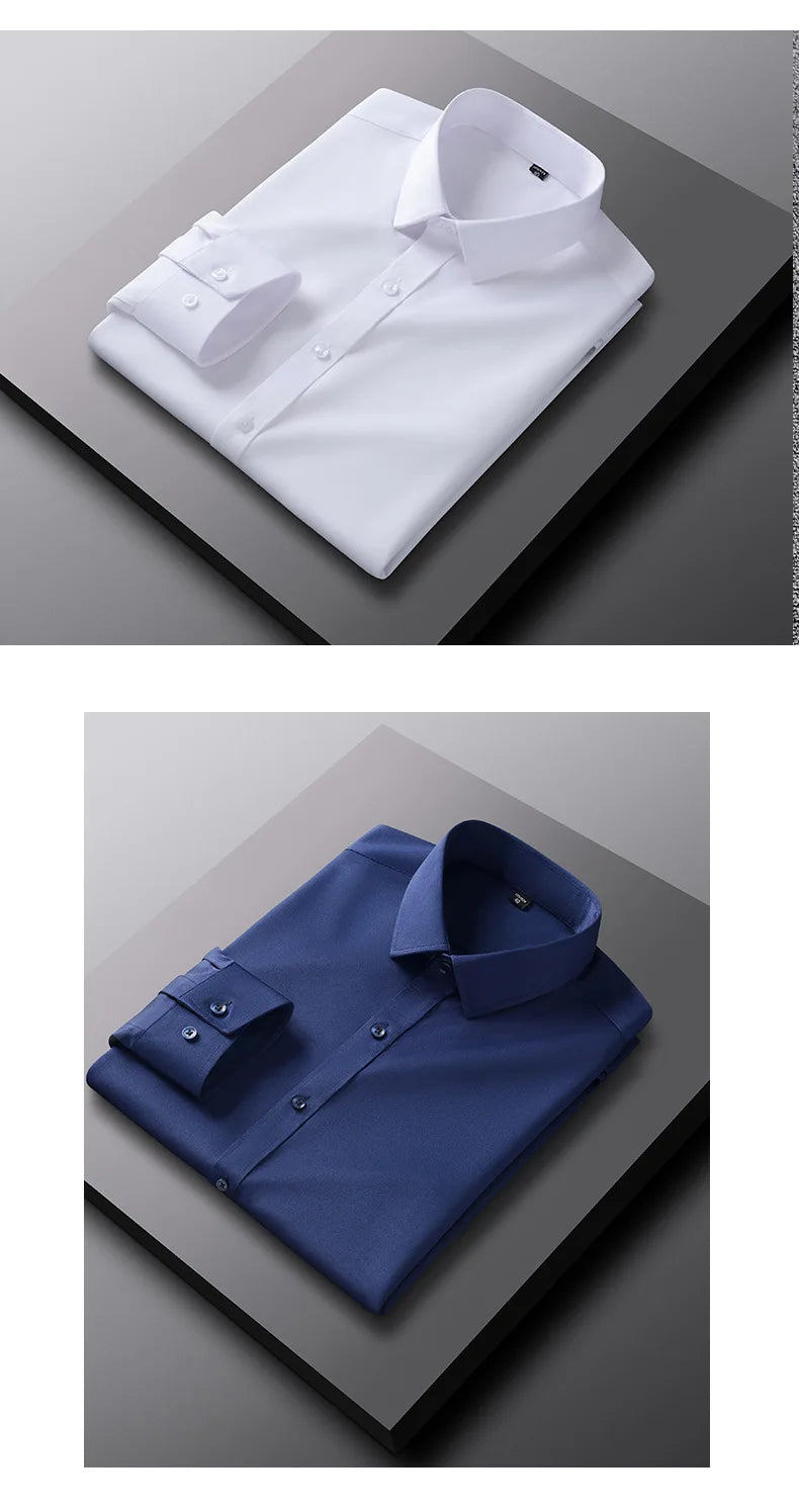 Modisches Herren-Langarmshirt mit Stehkragen und Print – lässiger Pullover für den Alltag