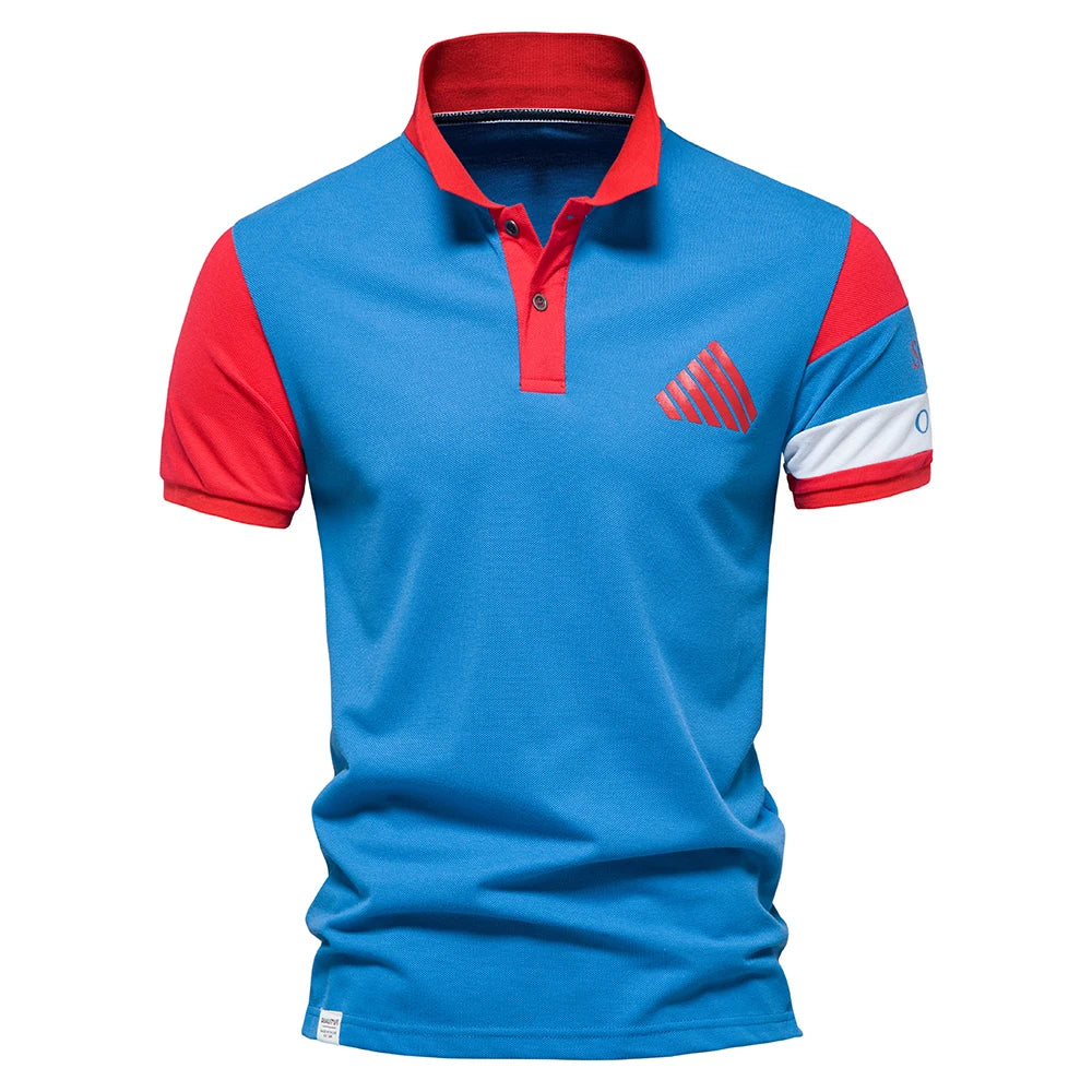 Herren Polo Shirt aus Baumwolle im lässigen Stil für den Sommer