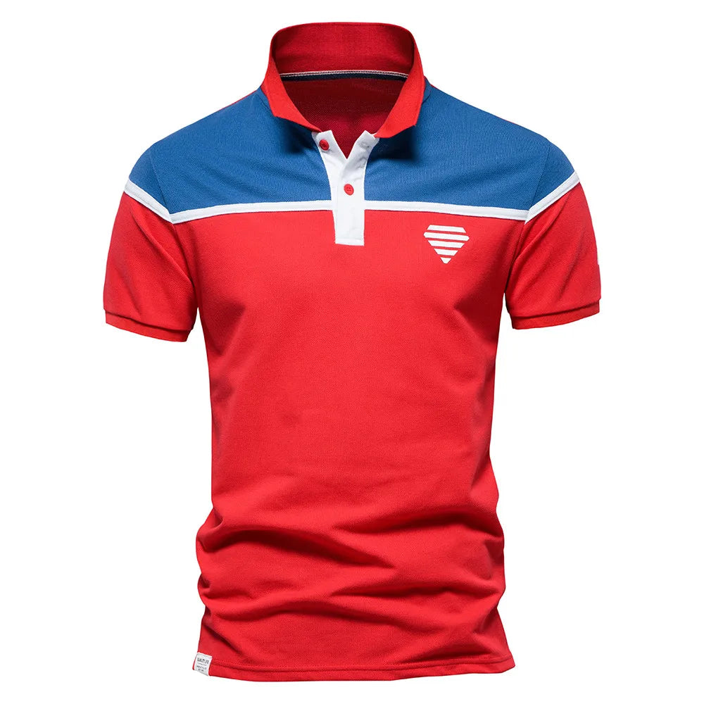 Herren Polo Shirt aus Baumwolle im lässigen Stil für den Sommer