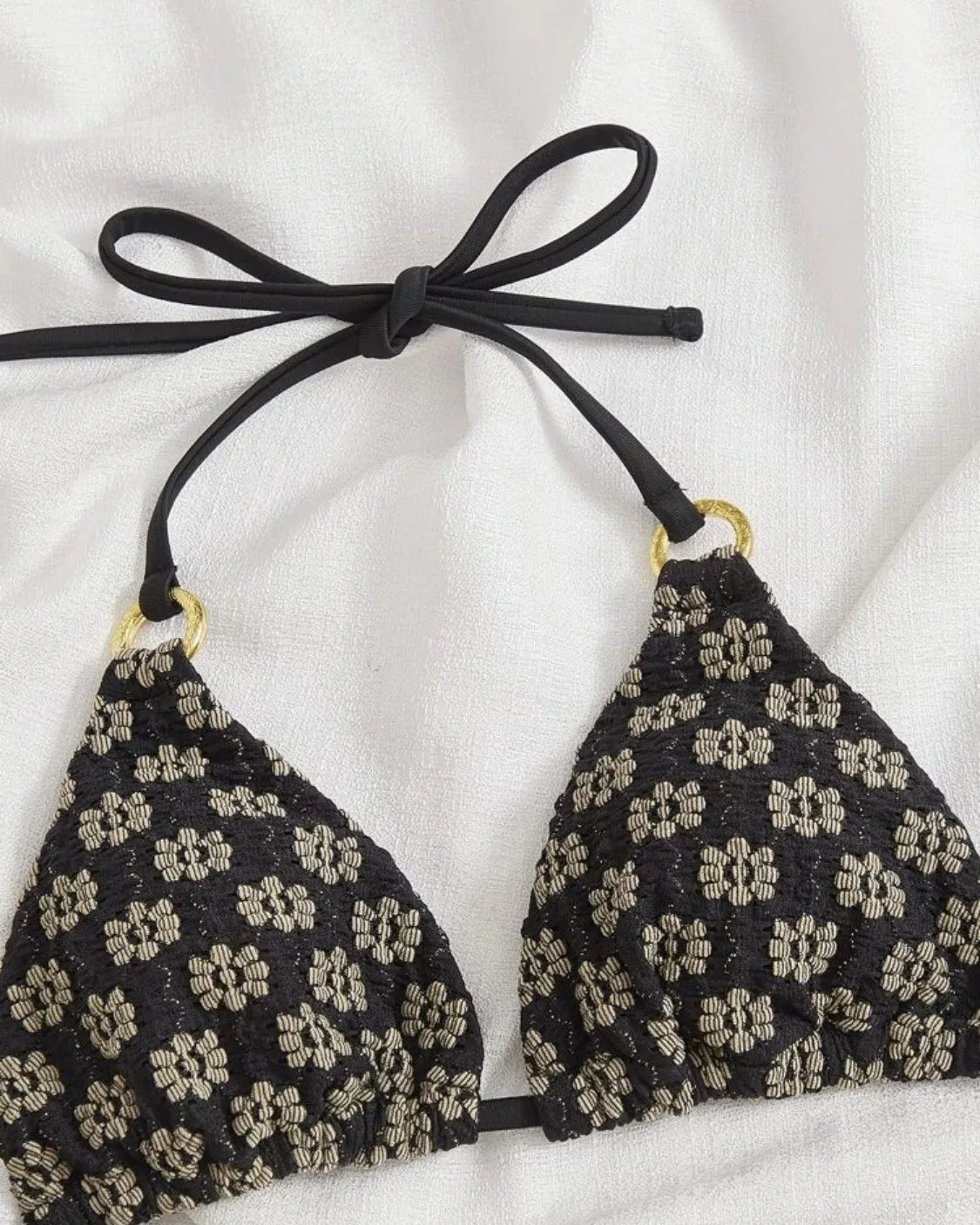 Weißer Push-Up-Bikini im brasilianischen Stil für Damen – ideal für Strand und Pool