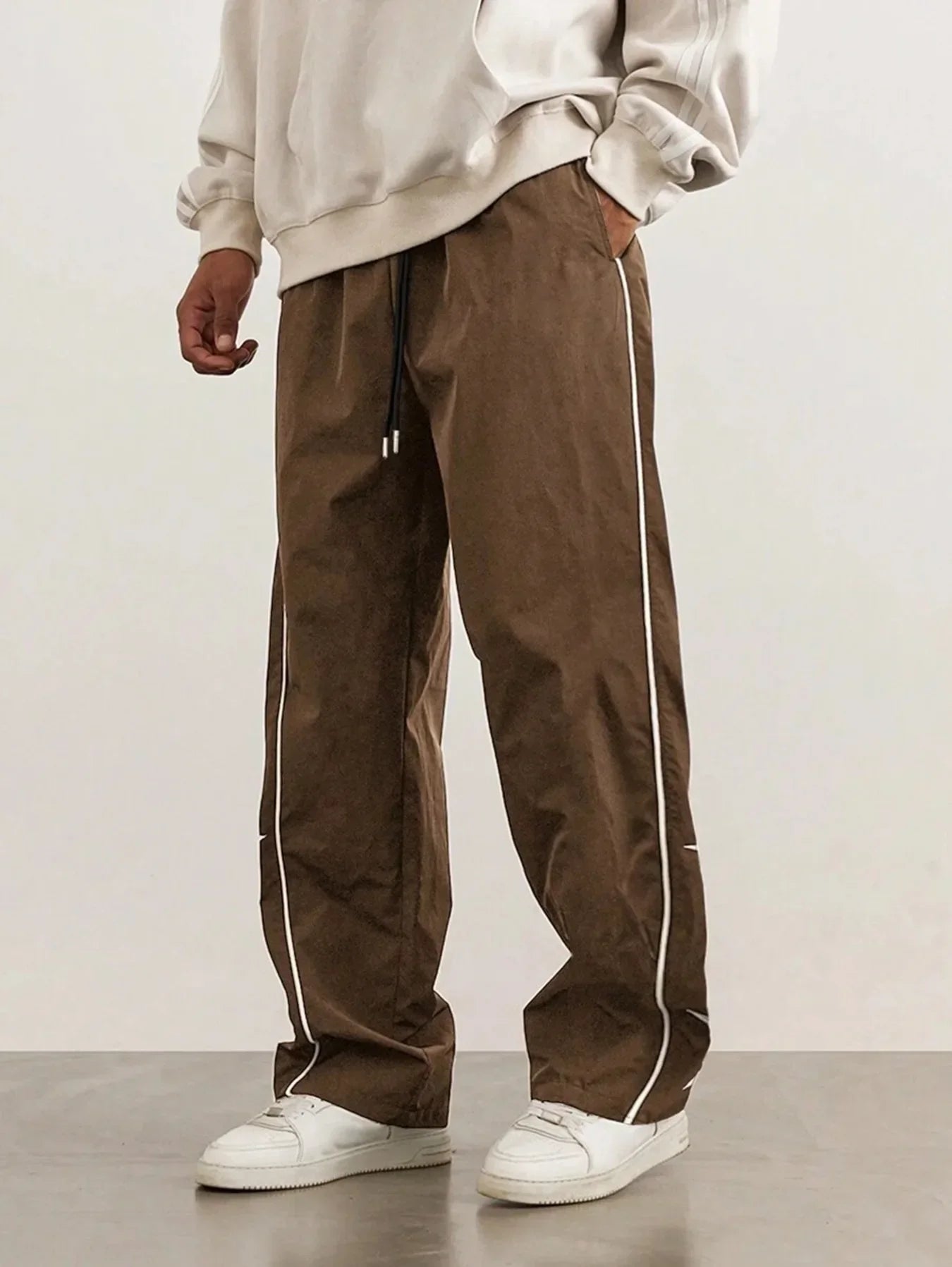 Männer Neue Gestickte Casual Hosen High Street Trendy Marke Retro Casual Hosen Männer