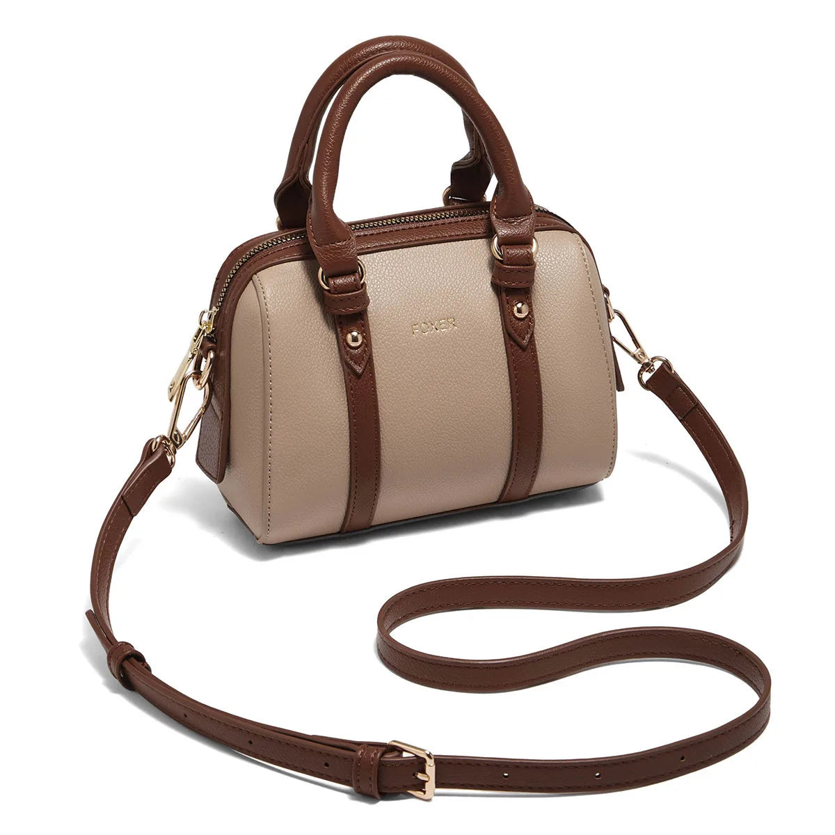 Damen Crossbody-Handtasche aus PU Leder im Chic Stil mit Großem Fassungsvermögen