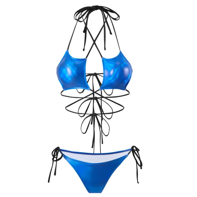 Sexy Bikini-Set für Damen mit Push-up-Effekt – Perfekt für Strand und Pool