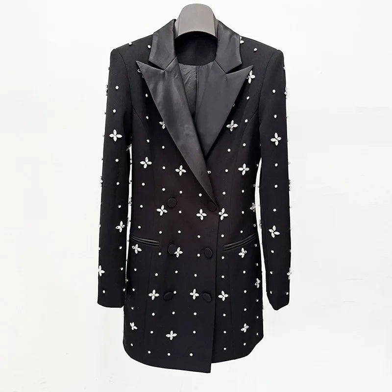 Ärmelloses, trägerloses Damen-Tunikakleid mit Patchwork-Falten im minimalistischen Design – modisch und elegant