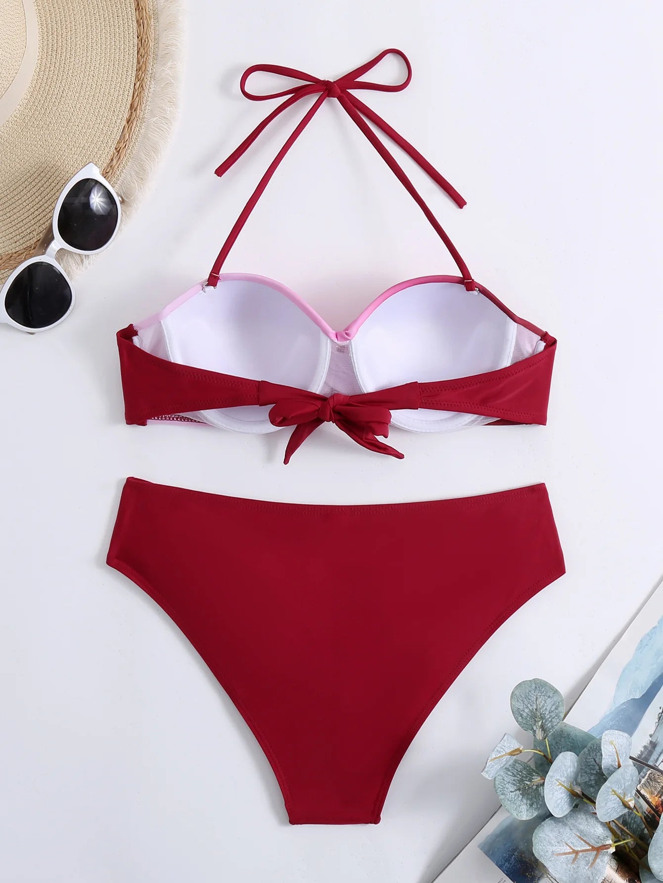 Sexy Bikini-Set für Damen mit Push-up-Effekt – ideal für Strand und Pool