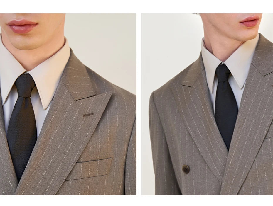 Eleganter Herrenanzug – Slim Fit Anzug mit Hose für Hochzeiten und festliche Anlässe, 2-teiliges Set