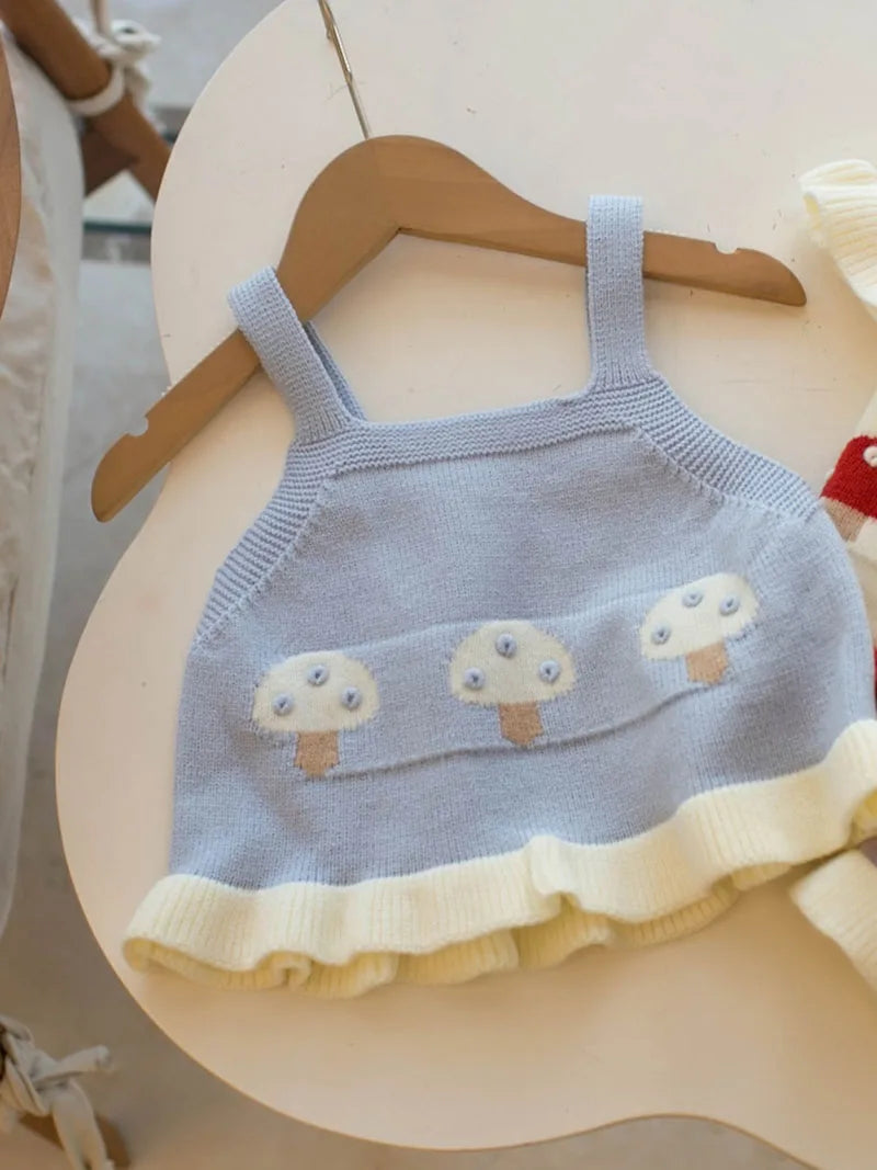 Mädchen Halter Tops im Sommer Stil mit buntem Farbblock Design