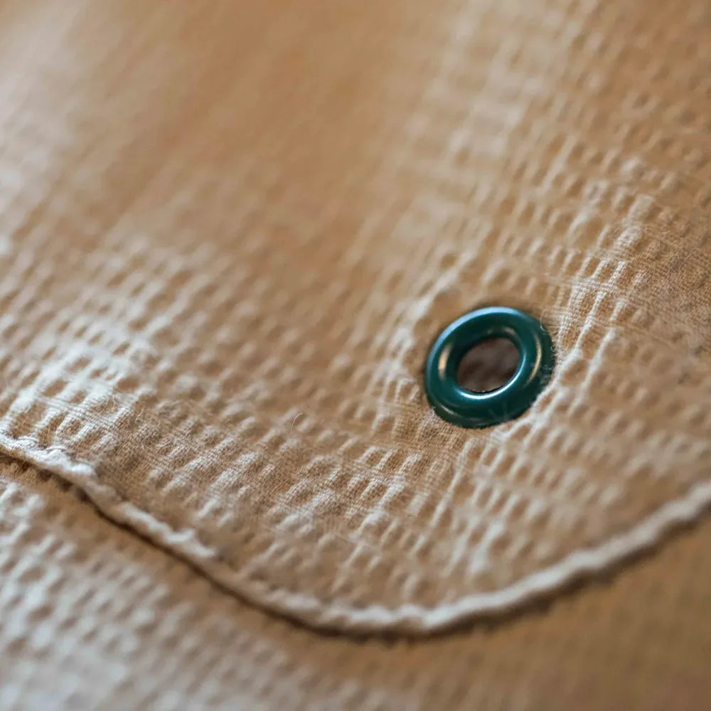 Männer Shorts aus atmungsaktiver Seersucker-Textur mit elastischer Taille und Kontrastfarbe