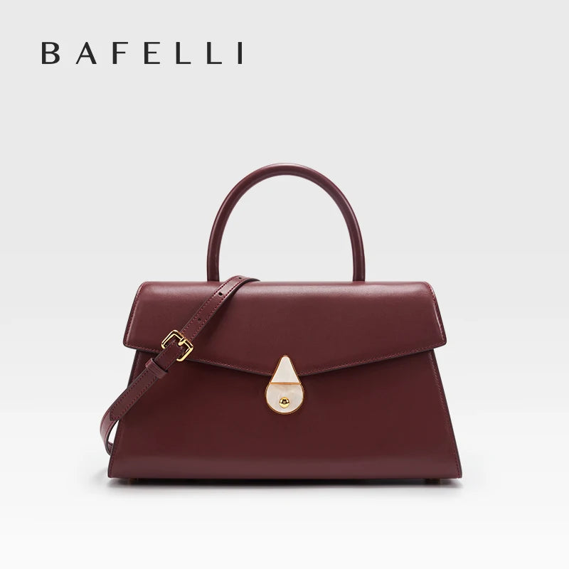 Premium Echte Lederhandtasche Für Damen Mit Großer Kapazität Und Stil