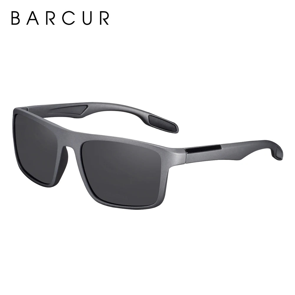 Sonnenbrille TR90 Vintage quadratisch polarisiert UV400 Herren Damen