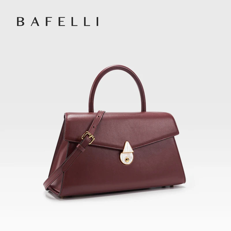 Premium Echte Lederhandtasche Für Damen Mit Großer Kapazität Und Stil