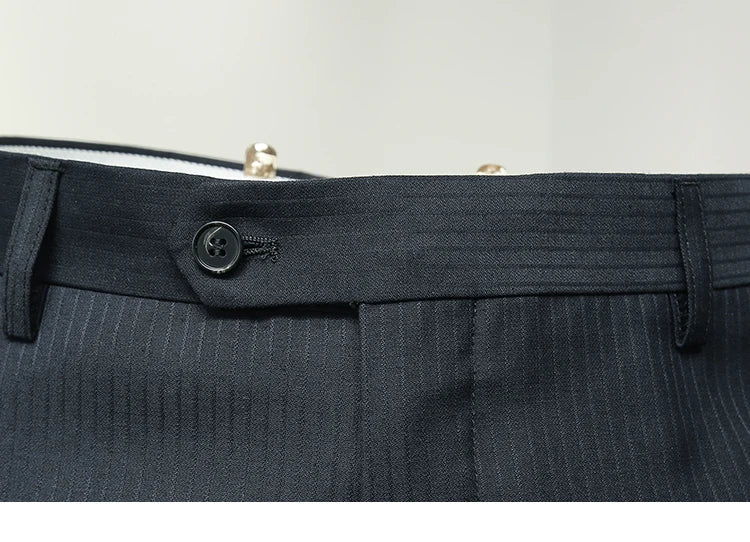 Herren-Slim-Fit-Anzugjacke im Schwalbenschwanz-Design – warm und modisch für Business und Hochzeit