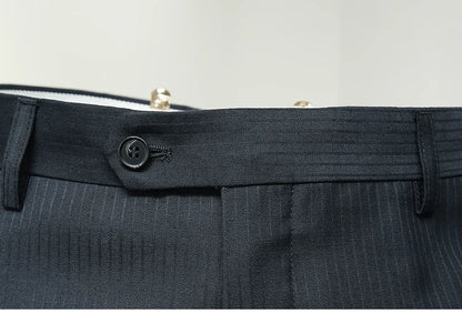 Herren-Slim-Fit-Anzugjacke im Schwalbenschwanz-Design – warm und modisch für Business und Hochzeit