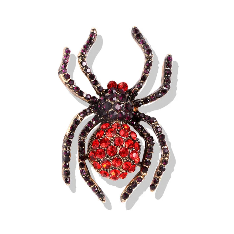 Brosche Spinne Insekt Retro Legierung Kragen Urlaub Zubehör Damen
