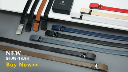 Herren Stretch Elastik-Gürtel 3,6 cm Automatik-Schnalle Golf Sport Übergrößen 115–135 cm