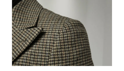 Leinen Herren Anzugset mit Blazer und Hose – ideal für Hochzeit, Sommer und Business in Weiß und Beige