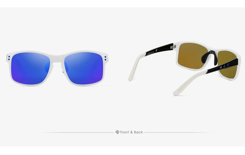 Sonnenbrille Sport TR90 polarisiert rechteckig XL Fahren Damen Herren