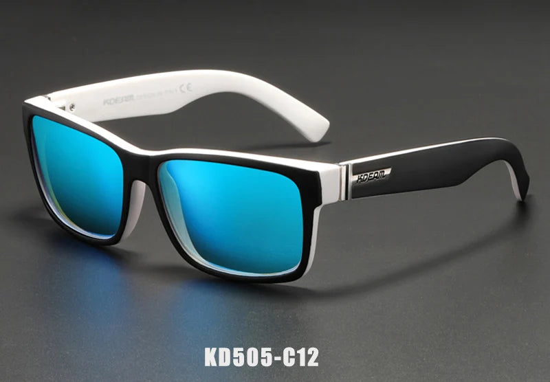 Sonnenbrille Sport polarisiert photochrom Fahren auffällige Farben Hartbox