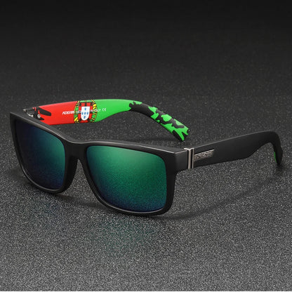Sonnenbrille Sport polarisiert photochrom Fahren auffällige Farben Hartbox