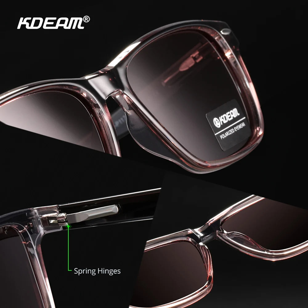 Sonnenbrille Sport TR90 Farbverlauf polarisiert 100% UV Angeln Herren