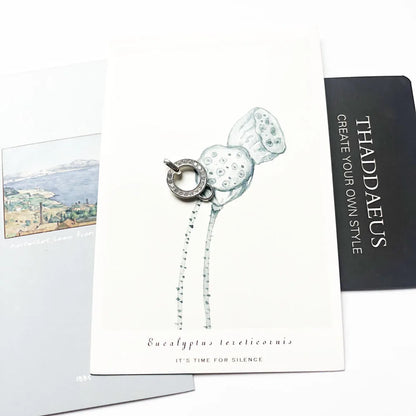 Damen-Charm-Anhänger weißer CZ Pflaster-Träger aus Sterlingsilber