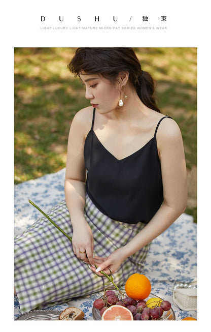 Langarm-Bluse aus 100% Baumwolle in Blau und Pink für Damen – ideal für den Herbst und den Arbeitsalltag