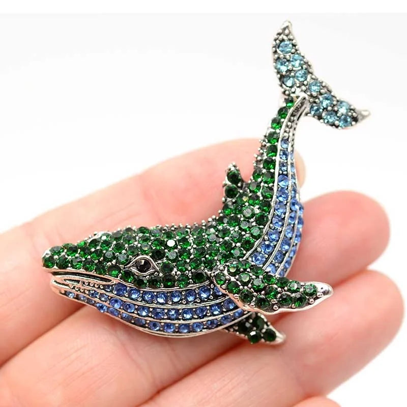 Brosche Tier Strass Vogel Insekt Metall vielseitig Party Damen