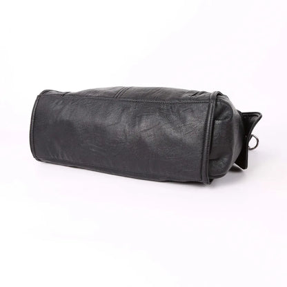 Damen-Handtasche Aus Denim Im Vintage-Look Große Schultertasche Mit Top-Griff Und Tragegurt
