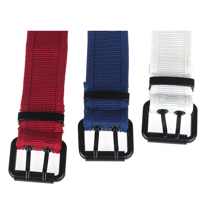 Herren-Gürtel aus Canvas mit 3,8 cm Breite - Geeignet für Wanderungen im Freien, Langlebig