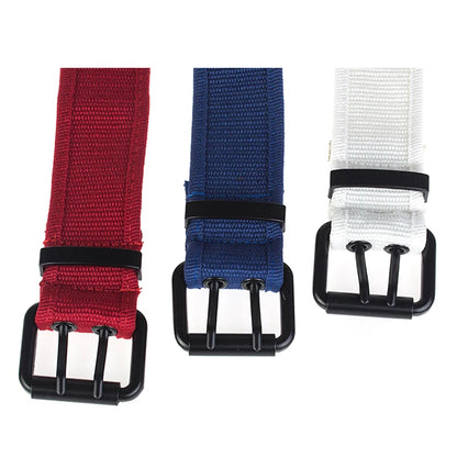 Herren-Gürtel aus Canvas mit 3,8 cm Breite - Geeignet für Wanderungen im Freien, Langlebig