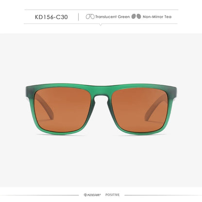 Sonnenbrille quadratisch polarisiert transparent 30 Farben Spiegel Herren