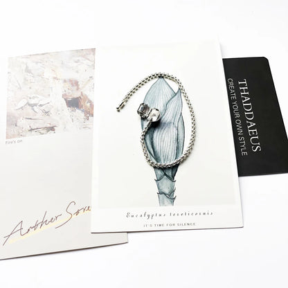 Damen-Armband Roségold Gliederkette Karma DIY trendig aus Sterlingsilber