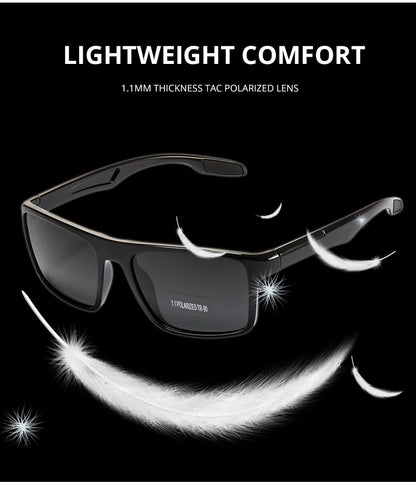 Sonnenbrille übergroß rechteckig polarisiert photochrom 154mm Sport
