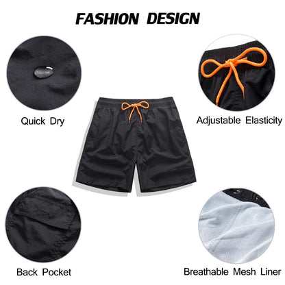 Kurze Herren-Badehose mit abnehmbarem Polster – sportliche Strandbekleidung im sexy Low-Cut-Design