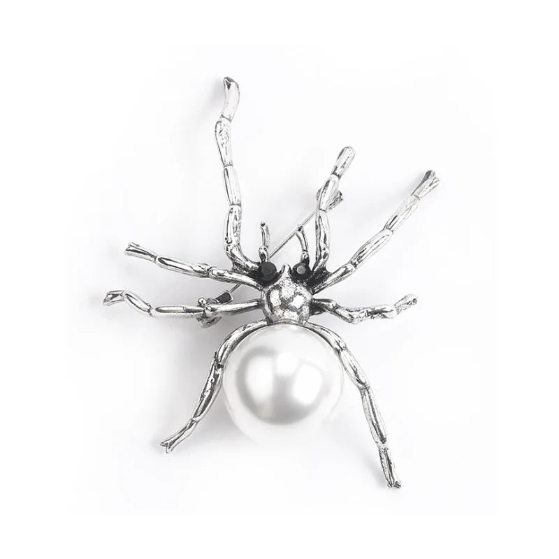 Brosche Spinne Insekt Retro Legierung Kragen Urlaub Zubehör Damen