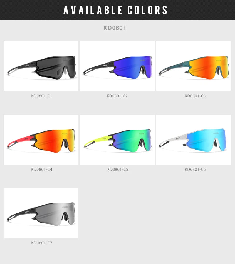 Sonnenbrille Sport TR90 polarisiert kratzfest 1,1mm Linse Herren