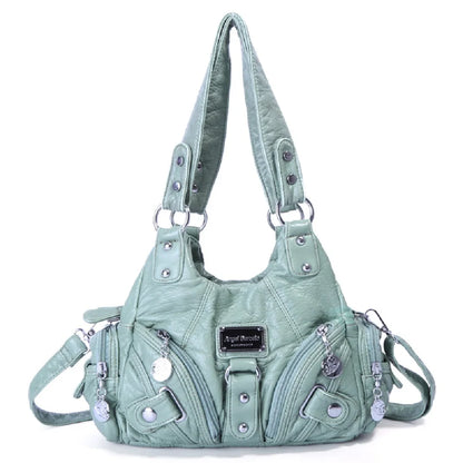 Damen-Handtasche mit Top-Griff und Mehrfachinnenfächern für Alltag und Freizeit Leichtgewichtig