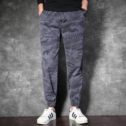 Herren Jogger Hose im taktischen Design mit Taschen und in Tarnung