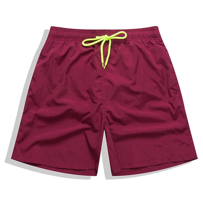 Herren-Badeshorts mit Mesh-Innenfutter und Reißverschlusstaschen – schnelltrocknend und ideal für den Strand