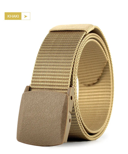 Herren Tactical Nylon-Gürtel 3,8 cm Canvas Military Outdoor 125 cm