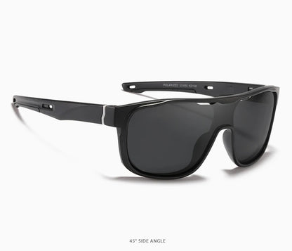 Sonnenbrille Einteiler polarisiert Spiegel winddicht Cat.3 Sport Herren